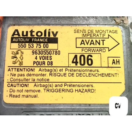 Boitier air bag PEUGEOT 406 COUPE d’occasion