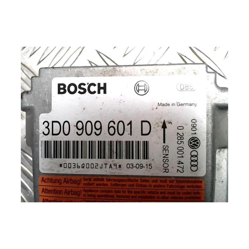 Boitier air bag VOLKSWAGEN TOUAREG 1 PHASE 1 d’occasion