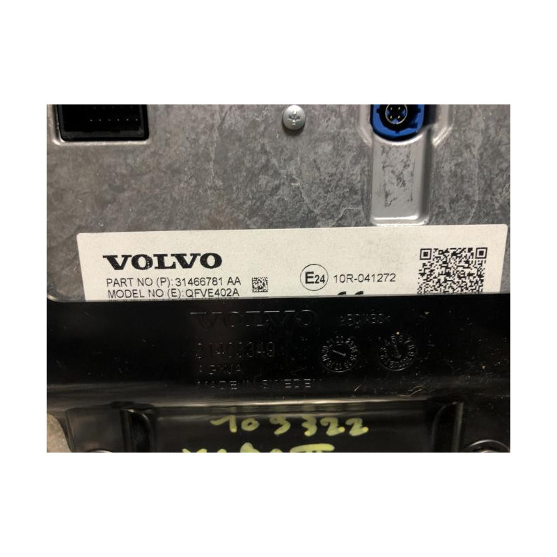 Ecran GPS VOLVO XC 90 2 PHASE 1 d’occasion