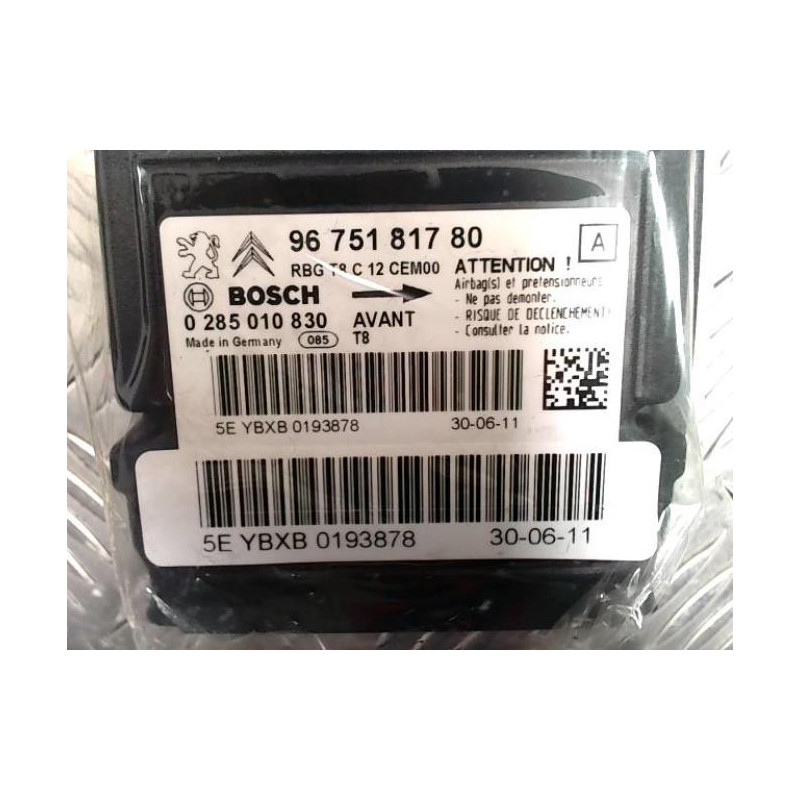 Boitier air bag PEUGEOT 3008 1 PHASE 1 d’occasion