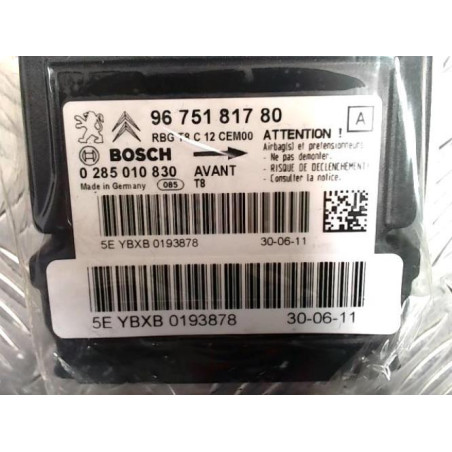 Boitier air bag PEUGEOT 3008 1 PHASE 1 d’occasion