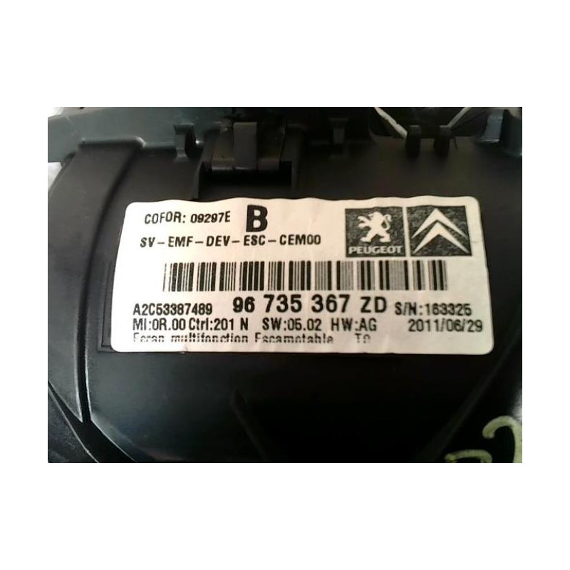 Ecran GPS PEUGEOT 3008 1 PHASE 1 d’occasion