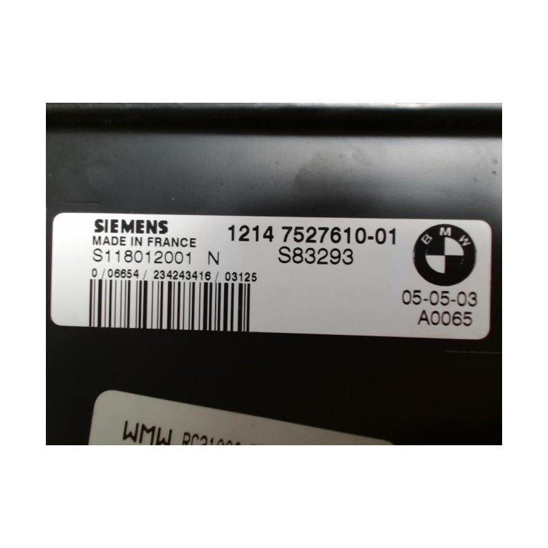 Calculateur MINI MINI 1 R50/R53 PHASE 1 d’occasion