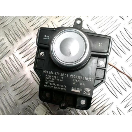 Commande autoradio MERCEDES CLASSE C 204 PHASE 1 d’occasion