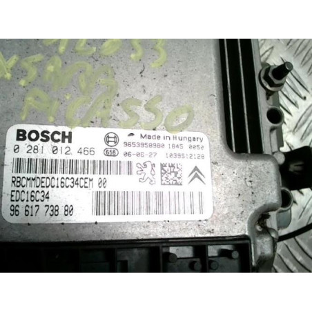 Calculateur moteur CITROEN XSARA PICASSO PHASE 2 d’occasion