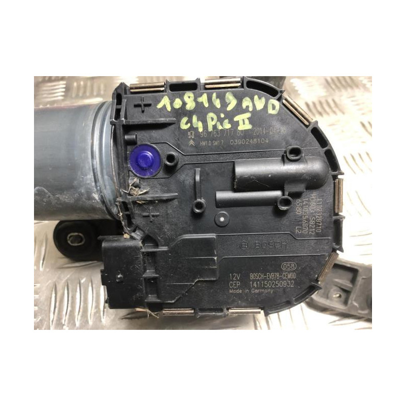 Moteur essuie glace avant droit CITROEN C4 PICASSO 2 PHASE 1 d’occasion