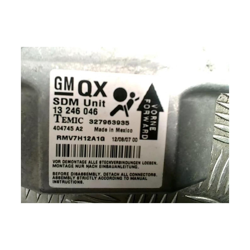 Boitier air bag OPEL ZAFIRA B PHASE 2 d’occasion
