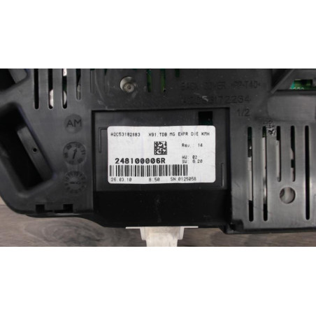 Compteur RENAULT LAGUNA 3 PHASE 1 COUPE d’occasion