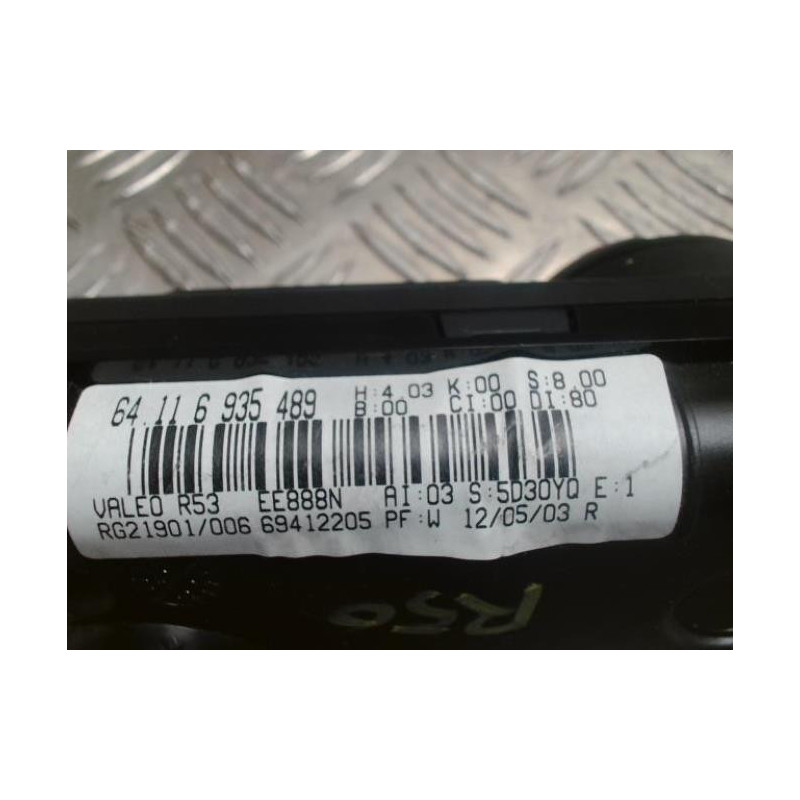 Commande chauffage MINI MINI 1 R50/R53 PHASE 1 d’occasion
