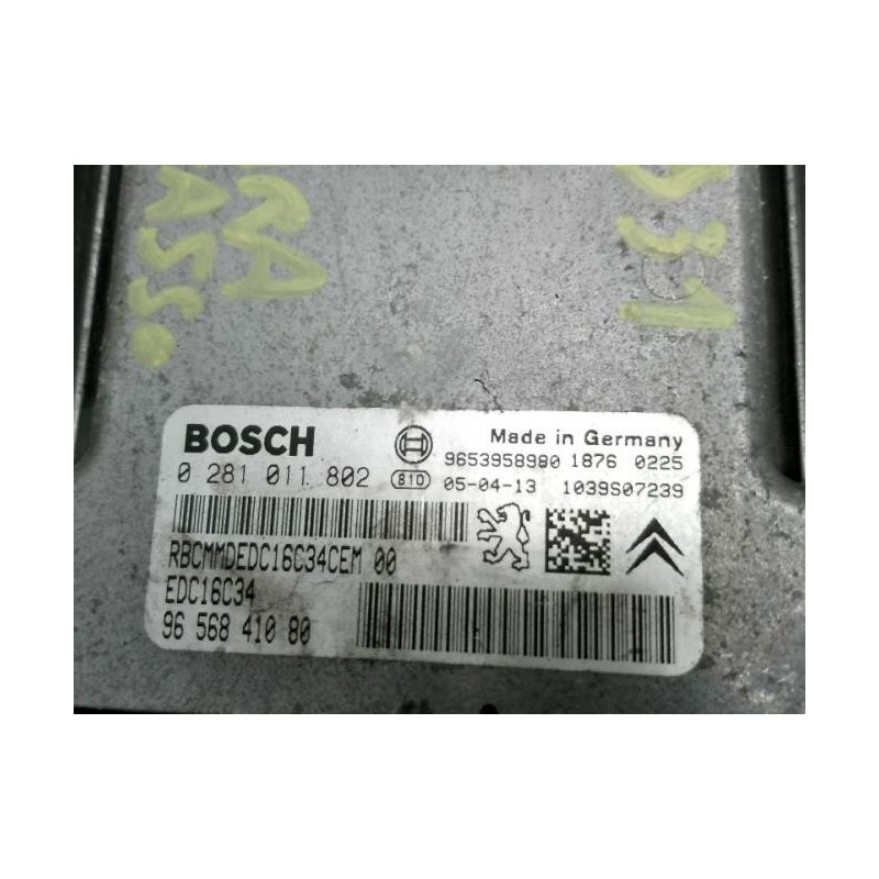 Calculateur moteur CITROEN XSARA PICASSO PHASE 2 d’occasion