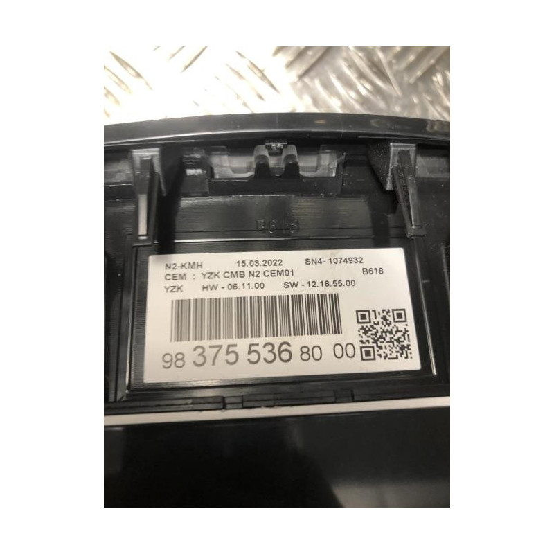 Compteur CITROEN C3 3 PHASE 2 d’occasion