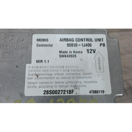 Boitier air bag HYUNDAI I 20 1 PHASE 1 d’occasion