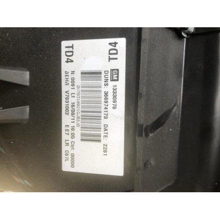 Bloc chauffage OPEL ASTRA J PHASE 1 d’occasion