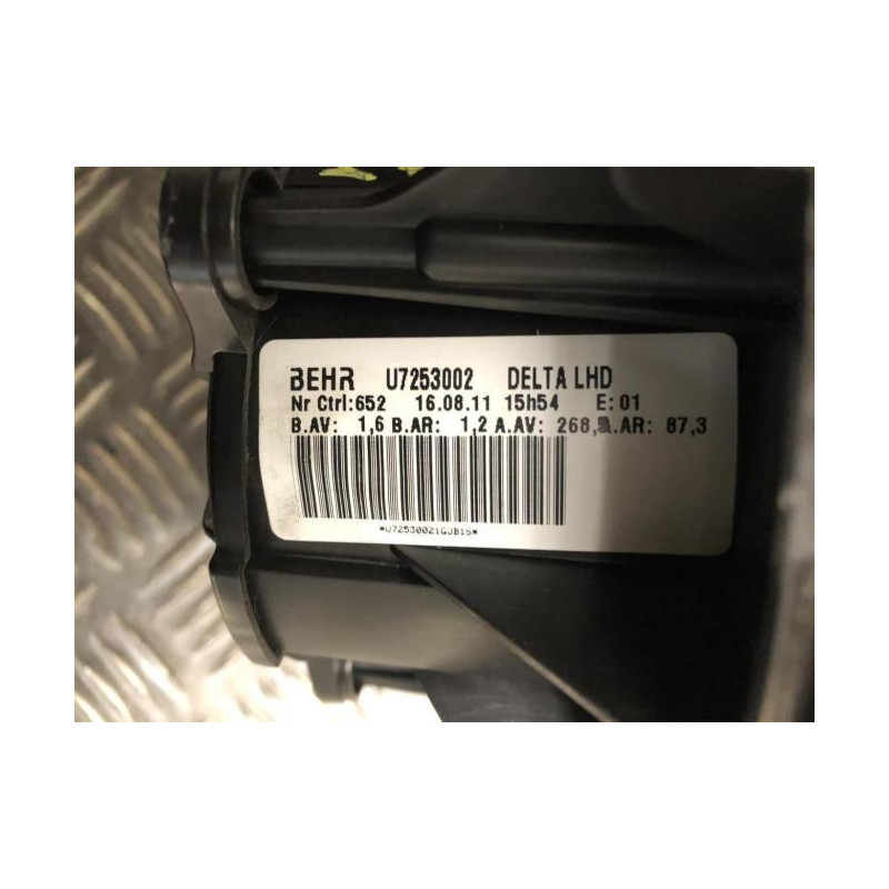 Ventilateur chauffage OPEL ASTRA J PHASE 1 d’occasion
