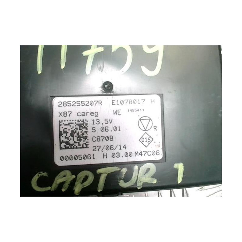 Module électronique RENAULT CAPTUR 1 PHASE 1 d’occasion