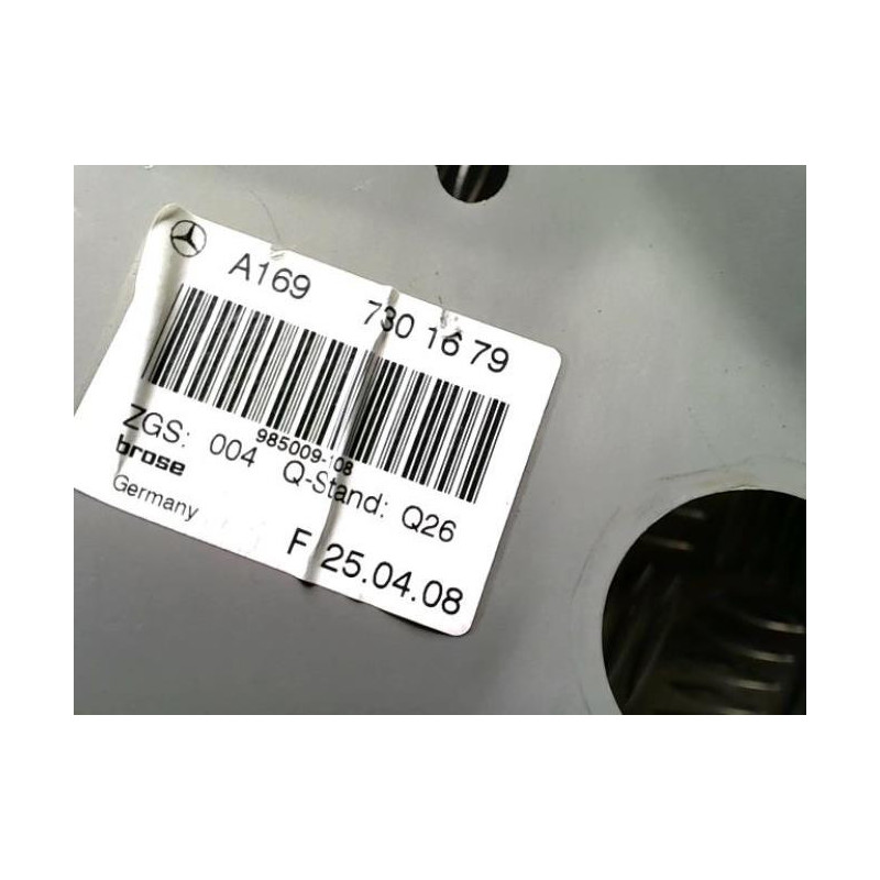 Leve vitre electrique arriere droit MERCEDES CLASSE B 245 PHASE 1 d’occasion