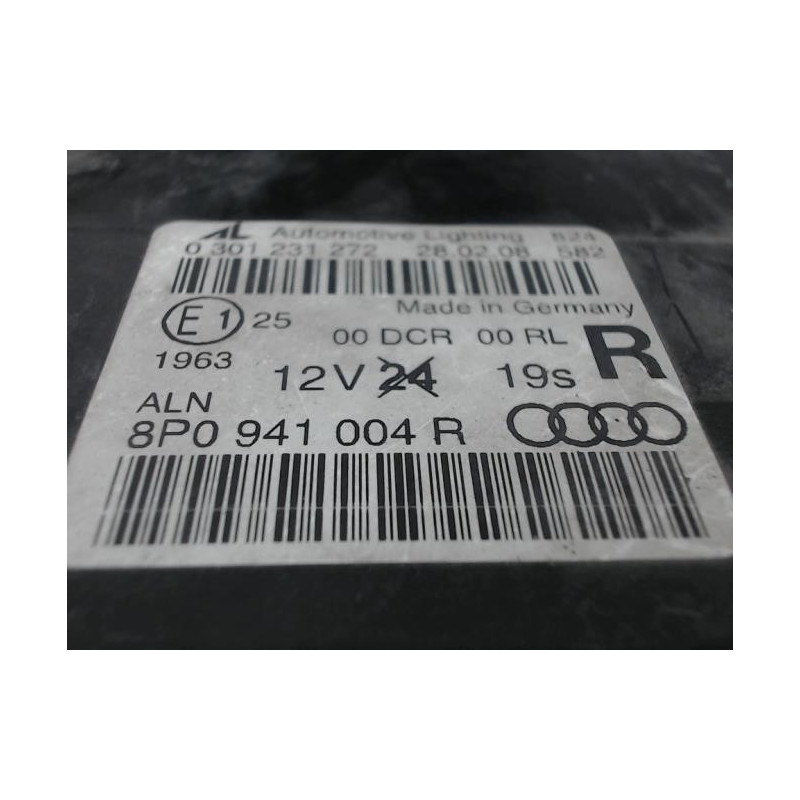 Optique avant principal droit (feux)(phare) AUDI A3 2 SPORTBACK PHASE 1 d’occasion