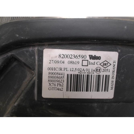 Optique avant principal gauche (feux)(phare) RENAULT KANGOO 1 PHASE 2 d’occasion
