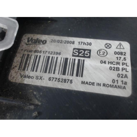 Optique avant principal gauche (feux)(phare) FIAT PUNTO 2 PHASE 1 d’occasion