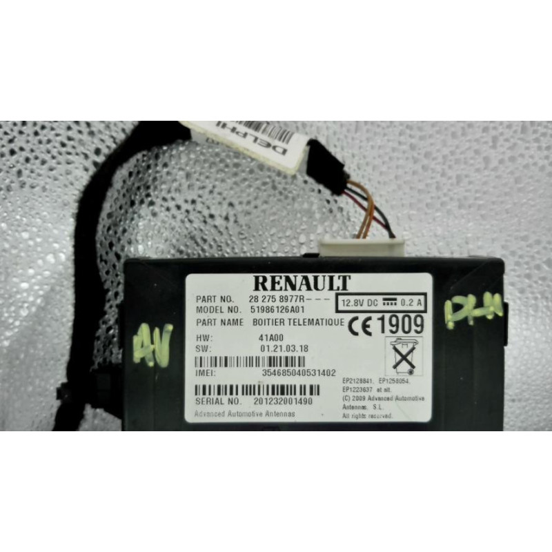 Module électronique RENAULT CLIO 4 PHASE 1 d’occasion