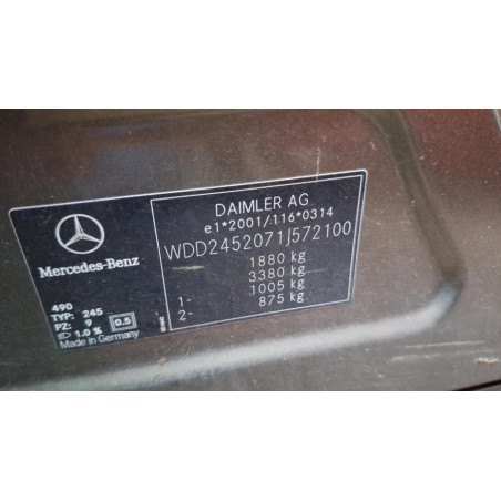 Etrier avant gauche (freinage) MERCEDES CLASSE B 245 PHASE 2 d’occasion