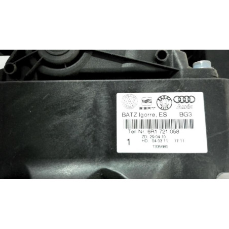 Pedalier VOLKSWAGEN POLO 5 PHASE 1 d’occasion