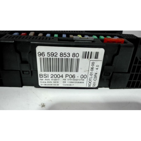 Boitier BSI CITROEN C3 1 PHASE 2 d’occasion