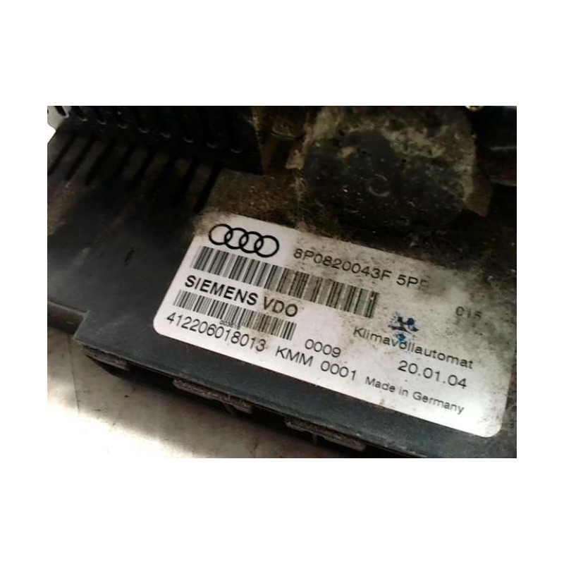 Commande chauffage AUDI A3 2 PHASE 1 d’occasion