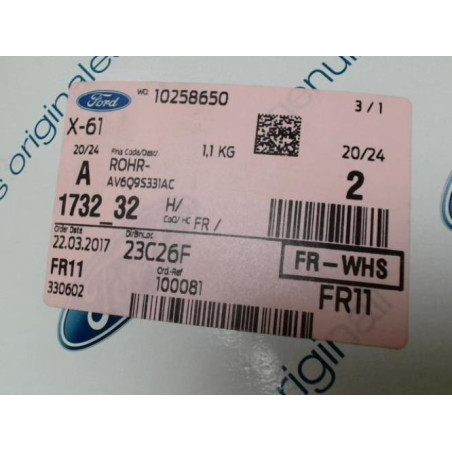 Durite FORD FIESTA 6 PHASE 1 d’occasion