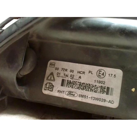 Optique avant principal droit (feux)(phare) FORD FOCUS 2 PHASE 2 d’occasion