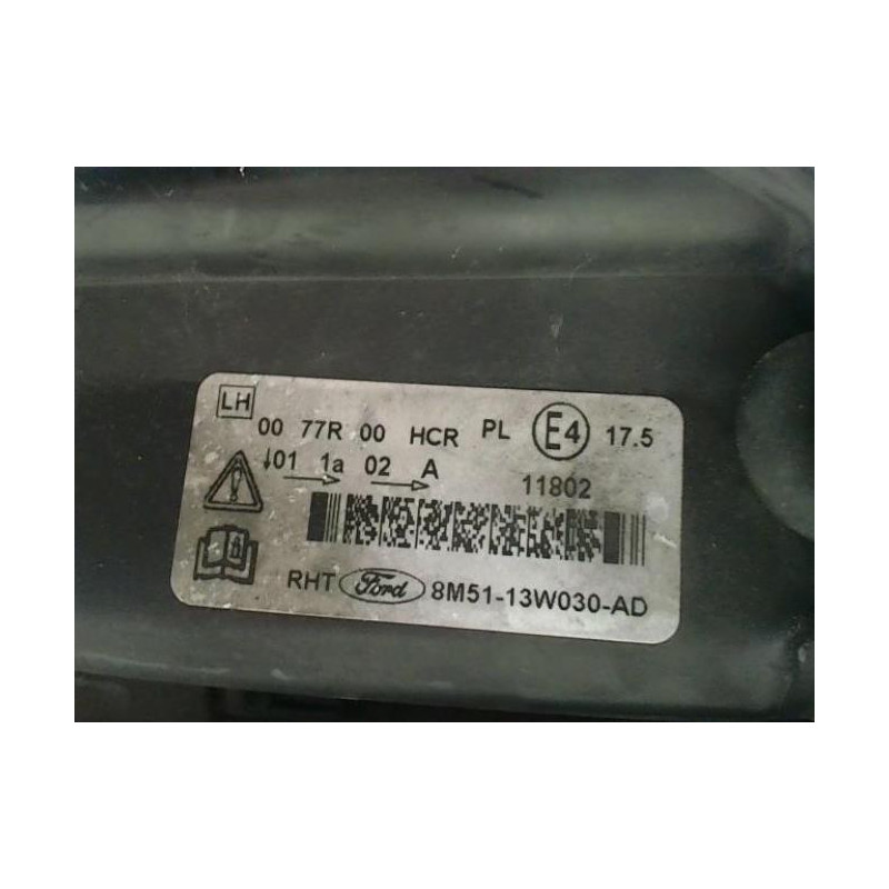 Optique avant principal gauche (feux)(phare) FORD FOCUS 2 PHASE 2 d’occasion