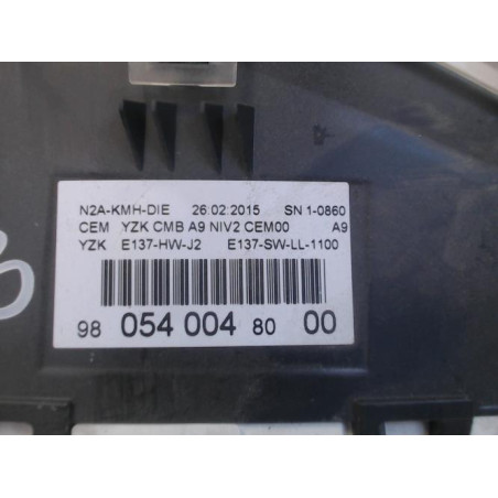 Compteur PEUGEOT 208 1 PHASE 1 d’occasion