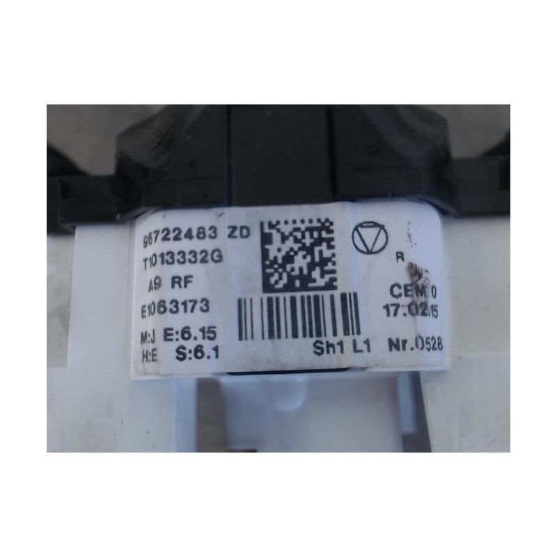 Commande chauffage PEUGEOT 208 1 PHASE 1 d’occasion
