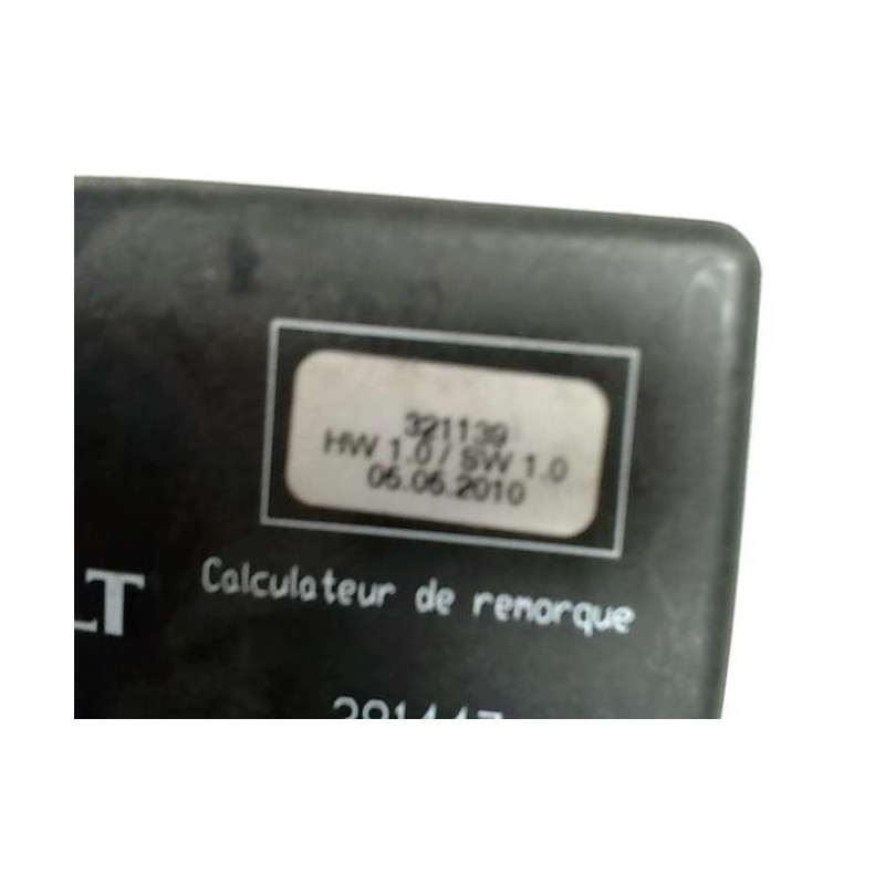 Calculateur RENAULT GRAND SCENIC 3 PHASE 1 d’occasion