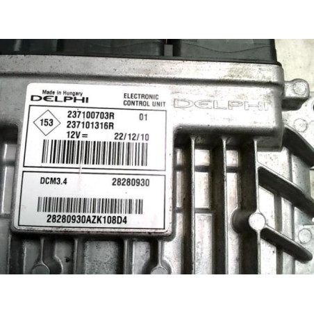 Calculateur moteur DACIA SANDERO 1 d’occasion