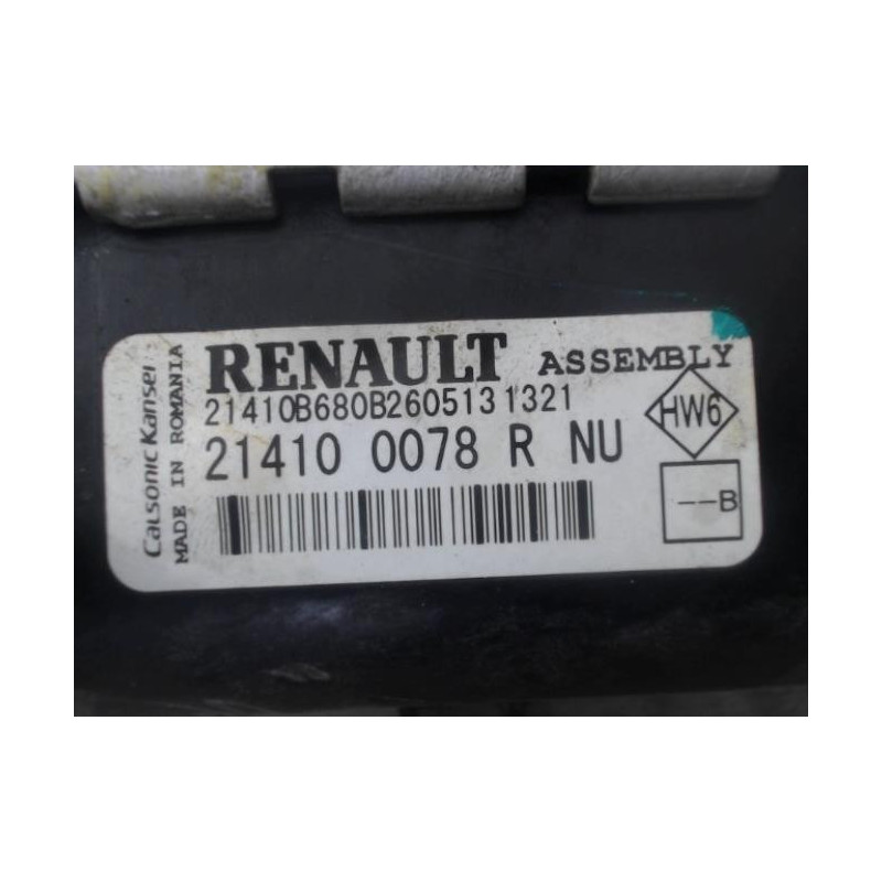 Radiateur eau RENAULT CLIO 4 PHASE 1 d’occasion
