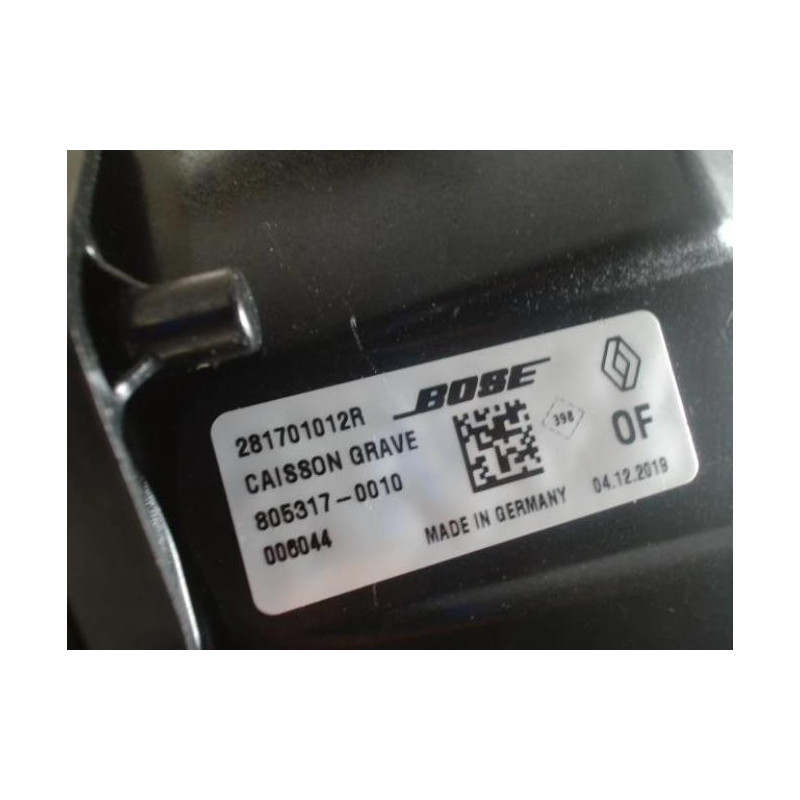Haut parleur RENAULT CAPTUR 2 d’occasion