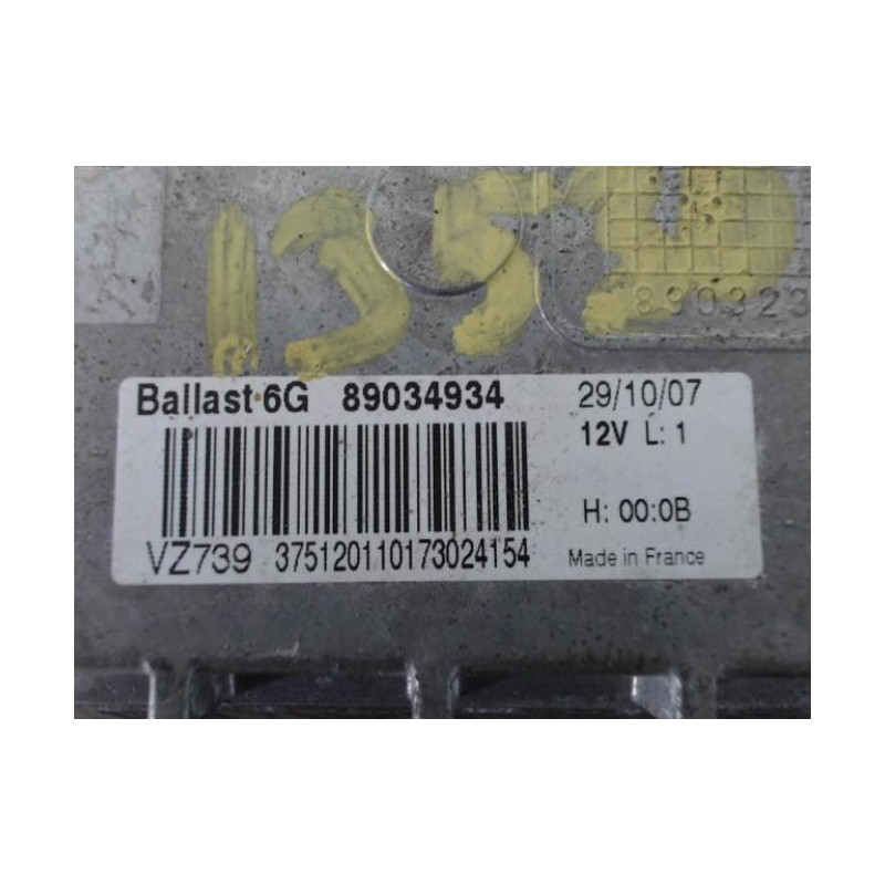 Boitier xenon RENAULT LAGUNA 3 PHASE 1 d’occasion