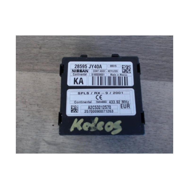 Module électronique RENAULT KOLEOS 1 PHASE 1 d’occasion