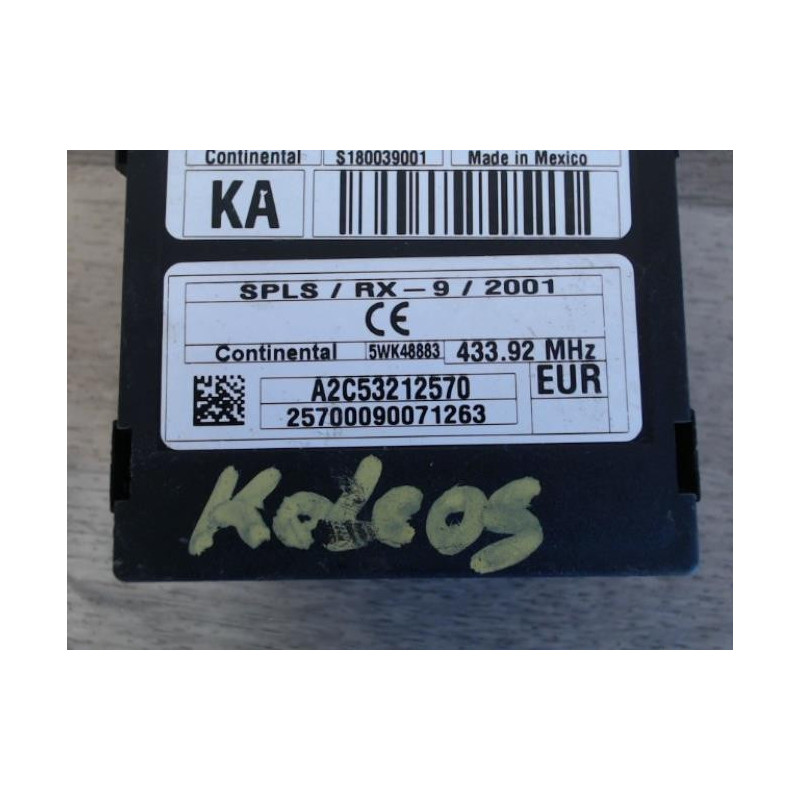 Module électronique RENAULT KOLEOS 1 PHASE 1 d’occasion