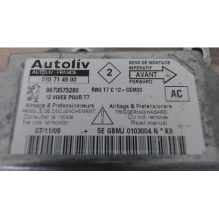 Boitier air bag PEUGEOT 308 1 PHASE 1 d’occasion