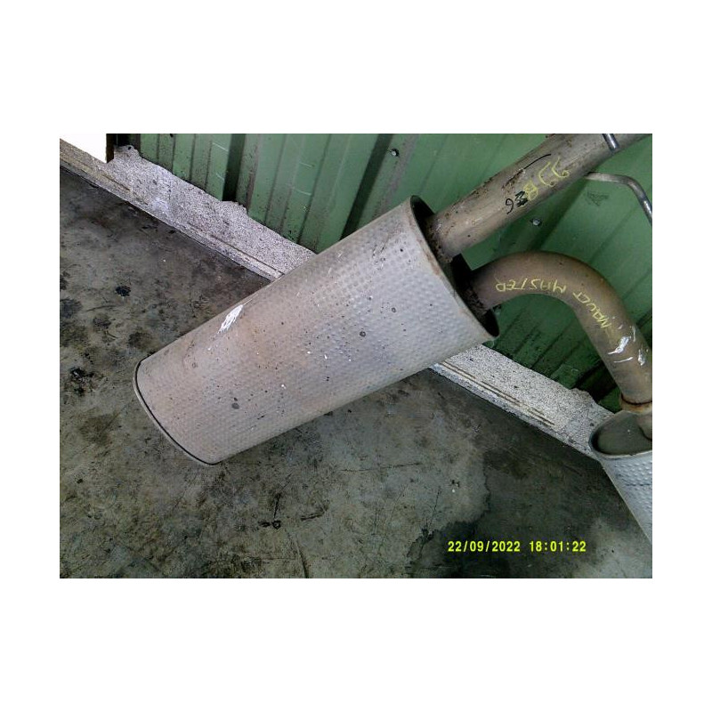 Silencieux arriere (echappement) RENAULT MASTER 2 PHASE 2 d’occasion