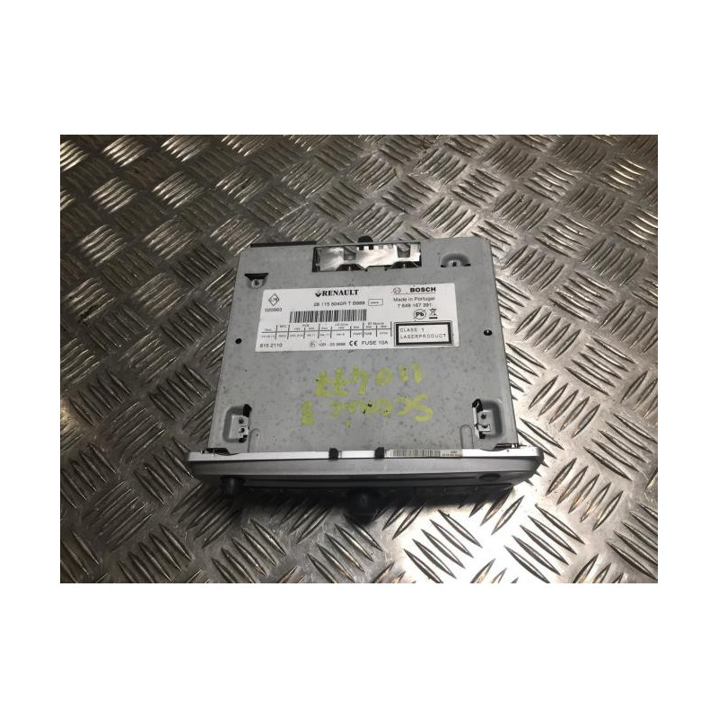 Autoradio d'origine RENAULT GRAND SCENIC 3 PHASE 1 d’occasion