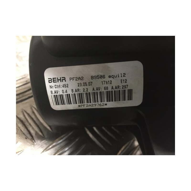 Ventilateur chauffage PEUGEOT 307 PHASE 2 CABRIOLET d’occasion