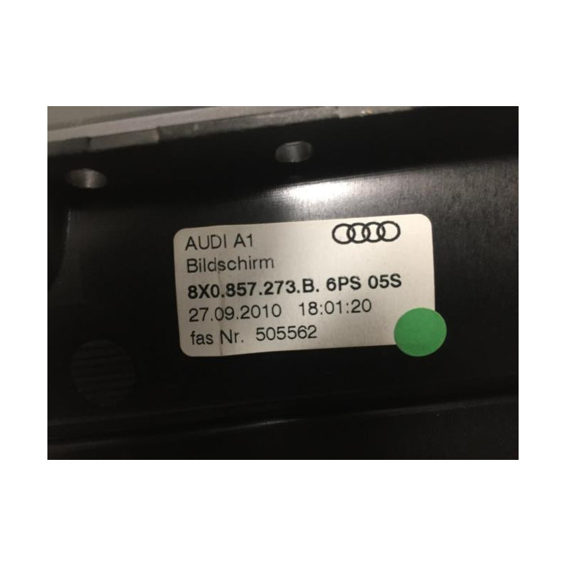 Ecran GPS AUDI A1 1 PHASE 1 d’occasion