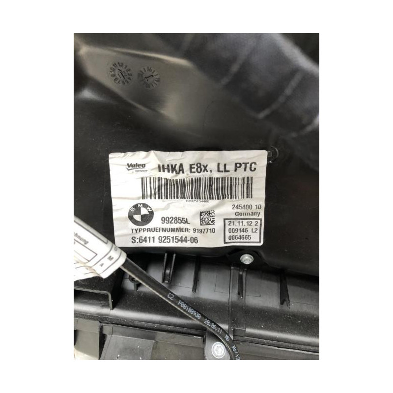 Bloc chauffage BMW X1 E84 PHASE 2 d’occasion