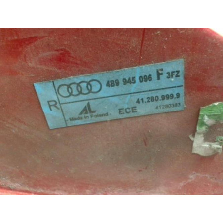 Feu arriere principal droit (feux) AUDI A6 2 AVANT PHASE 2 BREAK d’occasion