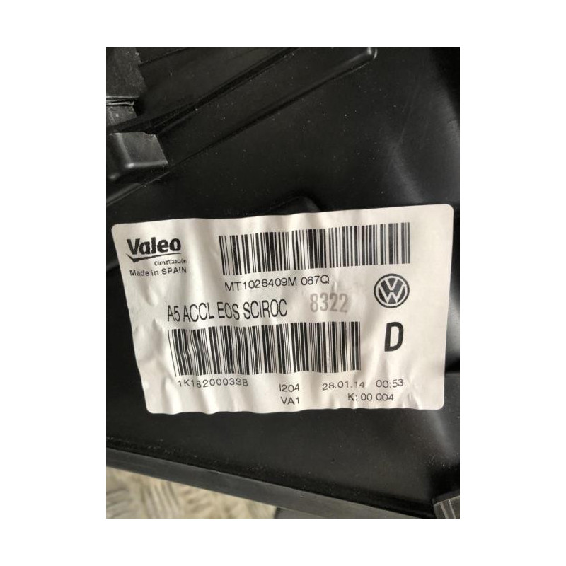 Bloc chauffage VOLKSWAGEN SCIROCCO 3 PHASE 1 COUPE d’occasion