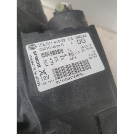 Optique avant principal droit (feux)(phare) RENAULT TRAFIC 3 COURT PHASE 1 d’occasion