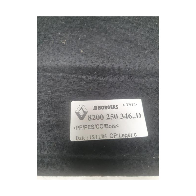 Tapis de coffre RENAULT SCENIC 2 PHASE 1 d’occasion